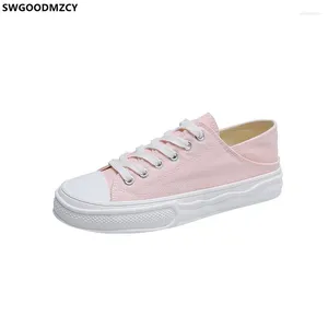 Scarpe casual sneaker grosse da sneaker da donna piattaforma di tela donna vulcanizzare signore zapatos casuals mujer