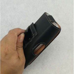 Water Resistant Leather Mobile Phone Clip Case for Various