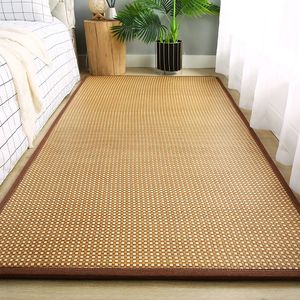 Summer floor spread sleeping mat artifact mattress thickened household bedroom tatami single and double 240418