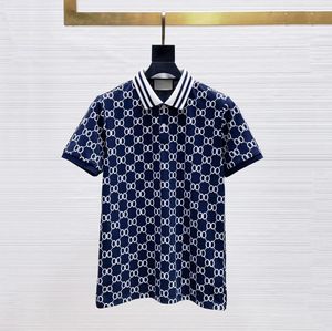 2024 Mens Polo T Shirt Kısa Kollu Gömlek Yaz Polo Gömlek Mektubu Baskı Moda Günlük Tasarımcı Polos