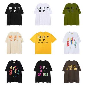 GalleryDept Shird Tシャツ男性デザイナーシャツ女性TシャツメンズトップTシャツデザイナーファッションラグジュアリークルーネック半袖コットンカーレターP