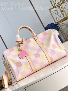 2024 Duffel Bags Luxury Fashion Luxury Fashion Мужчины Женщины высококачественные туристические сумочки дизайнерские сумочки с багажными багаж