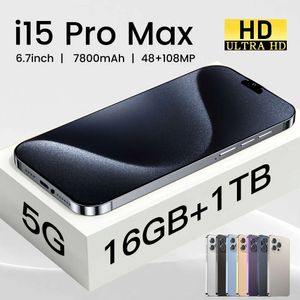 Новый I15 Pro Max по низкой цене 1+16 ГБ All-In-One Machine с большим экраном и бестселлером смартфона