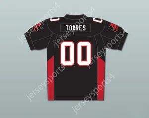 CUSTOM ANY Name Number Mens Youth/Kids Lobo Sebastian 00 Torres Mean Machine Convicts Football Jersey Includes Patches Top Stitched S-6XL