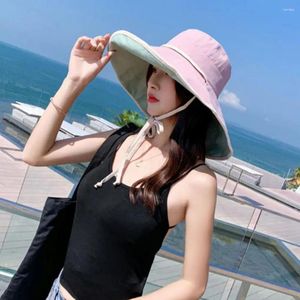 Wide Brim Hats Lightweight Sun Hat Stylish Women's With Windproof Strap Uv Protection For Camping Beach Gardening Fisherman