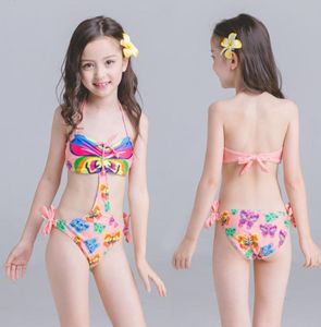 Ter um traje de estampa de uma peça de roupa de banho de peça de banho de banho de banho 1PCS Monokini Kids Bathinging Suits Baby S Beachless Backless3290337