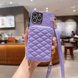 IPhone Pro Cross Body Gurt Wallet Hülle kleine Duftstil Kartentasche PU Handtasche Hülle