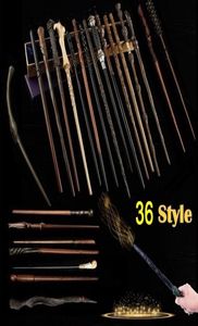Superior Quality 36 Styles Resin with Metal Core Wands Cosplay Magic Wand Collections Props without Box Packing6698033