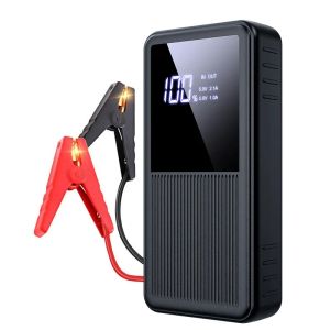 EAUFC Jump Starter Power Bank 12000MAH Station Batteria portatile 12V Device di avvio del booster di emergenza auto