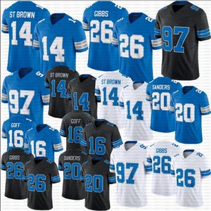 2024 YENİ JAHMYR GIBBS SAM LAPORTA FUTBOL JERSEY Barry Sanders Jameson Williams Amon-Ra St Brown Jared Goff Campbell Montgomery Rodriguez Penei Sewell