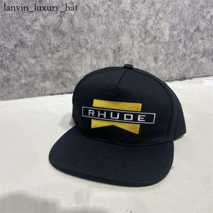 High Quality Rhude Baseball Cap Trucker Hat Adjustable Snapback One Size Uniesx Collections Casual Truck Hat 3994
