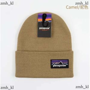 Pata Designer Studios Knitted Hat Autumn Winter Warm Men Women Skull Wool Mountain Cap Smiling Beanie Tide Street Hip-hop Hats Fashion Bonnet Patagoni Cap 936