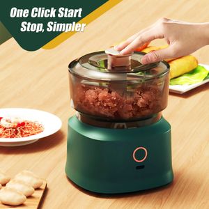 350 ml de alimentos elétricos helicador mini moedor de carne sem fio, máquina de helicultor vegetal upggets de cozinha USB para comida de bebê 240415