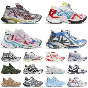 Runner 7.0 7.5 3.0 Designer Kvinnor Män Running Shoes Paris Luxury Sänds Sense Retro Trainers Runners Designer Benenciagag Casual Sneakers Track Runners Belcaga