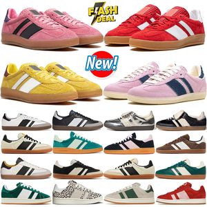 Männer Frauen Designerschuhe Handball Speakial Sneakers Low Top Leoparden Haare braun weiß schwarzgrau rot rokotische blaue Herren lässige Trainer Jogging Gehen