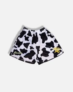 Spiaggia estate in maglia americana Shorts Fashion Leopard Quarter Pants Sports Basketball Men Quick Dry traspirante 3D Printing 240417