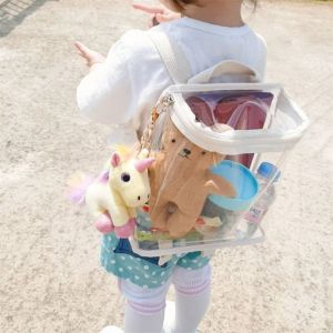 Сумки детские прозрачные рюкзаки детские сады детская школьная сумка для плеча на плечах пляж пляж -игрушка детская детская водонепроницаемые сумки