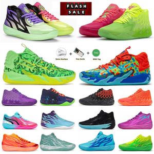 Designer 1.0 2.0 3.0 Mens Basketball Shoes Rick and Morty Black Blast Purple Cat Galaxy Red Blast Queen City Blue Men Outdoor Trainers Sports sneakers 40-46