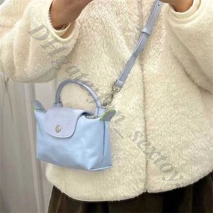 Crossbody Luxury Difference Wholesale Original Perforated Bag Color Toatetry Version av Strap Mini Light Dumpling Small Select Shoulder Women Wallet Purse 4Z80