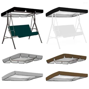 Zelte und Unterkünfte 1PC Swing Banopy Deckung Polyester Ersatzausrüstung Werkzeug für Sitz 2 oder 3 Sitzer Gartenstuhl