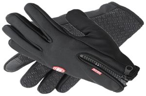 Windstoper Handschuhe Anti -Schlupfwinddichte thermischer Touchscreen -Handschuh atmungsaktiv