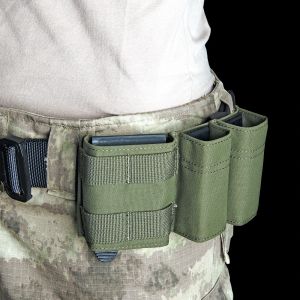 Tillbehör Taktisk 9mm 5,56 Molle Magazine Pouch Kydex Wedge Insert Kywi Style Malice Clip Rem för TMC Belt Hunting Paintball Holster