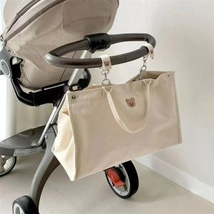 Dostarczenia ins uroczy haft haftowa torba na pieluchy dla dzieci torba macierzyńska na wózek torebka torebka podróżna