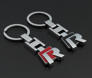 3D Metal Metal Keychain Car R Logo Key Chain Fit для VW Polo Golf Passat CC R32 R36 Keyring8686373