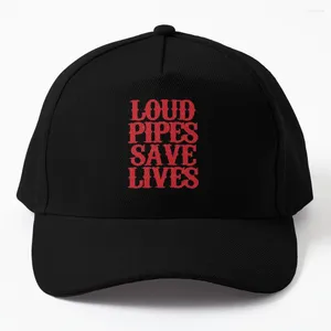 Ball Caps Loud Pipes Save Lives Baseball Cap Sun Hat Man For The Anime Custom Hats Women Men's