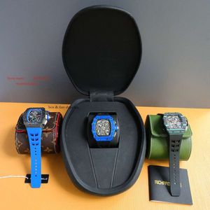 RM11-03Wristwatch 고무 자동 비즈니스 시계의 최고 디자이너 시계 섬유 남성 zy 스켈레토 카본 기계식 RM11 시계 슈퍼 클론 플라이백 ZY 388