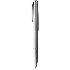 Pennor Mohn Ti200 Titanium Alloy Metal Fountain Pen Fin Storlek 0,5 mm med Converter Office Business Writing Ink Smooth Pen Stationery