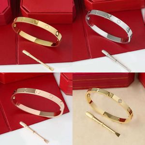 Edelstahl eleganter Stahl Gold -Tone -Armreifen mit CZ -Diamanten - Sier Rosenmanschette Armband für Frauen und Männer, ideales Party -Accessoire