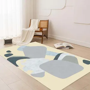 Mattor skandinavisk stil oregelbunden grafik stor multistil rektangulär ansiktsdukar golvmatta vardagsrum sovrum universellt