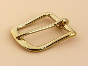 Solid Brass Belt Buckle End Bar Heel bar Buckle Single Pin Belt Half Buckle For Craft Bag Strap Jeans Webbing Dog Collar9309487