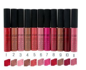 Weiche matte Lippenlippencreme Lipgloss Matt Flüssigkeit Lipstick natürlicher Samt wasserdichte langlastende 8 ml Make -up Lip Gloss7533065