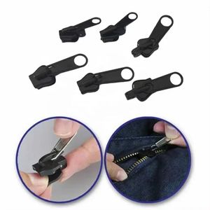 6PCS Instant Zipper Universal Instant Fix Zestaw naprawy zamka zamka zamka suwak suwakowy Ratowanie