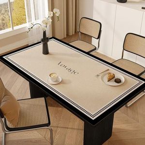 Столовая ткань 2024 Кухня и стулья Mesa illas cocina poids Pour nappe de blanche mantel peqo