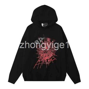 Erkekler Tasarımcı Örümcek Hoodie Sweater Sweatshirts Hoodie Young Thug 555555 Melek Kültürü Pembe Kırmızı Kapşonlu Pantolon Yüksek Kaliteli Ağır Kumaş Pullover Sweatshirts Wlah