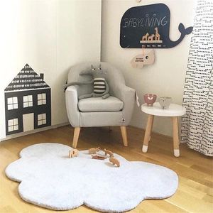 Teppichs Cloud Baby Play Mat Cotton Playmat Kinder Teppich Spiele Fitnessstudio Born Teppich POGROGRAIN HINTERGRÜNDE