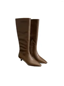 Boots Fashion Retro Senior Simple Temperament Bekväm 2024 Fall och vinter 0123