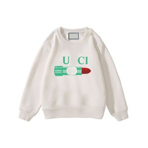 Tasarımcı Bebek Bebek Erkek Sweatshirts Çocuklar Lüks Hoodies Moda Baskılı Çocuk Günlük Sweatshirt Yuvarlak Boyun Sonbahar Kış Giyim Kazak CXD2404201-6