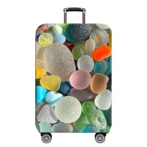 アクセサリー旅行厚い弾性荷物保護カバーファッションケーススーツケースフィット18 