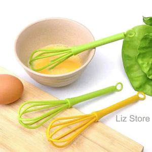 Eierschläger -Werkzeuge Multifunktionsmilch Plastikkaffee Kaffee Whisk Mixer Mini Hand Eggs Schläger Frother Schaumrührer Küche Kochen Th1219 S s