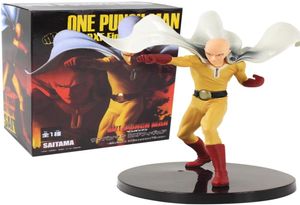 19cm Anime One Punch Man Figure Toy Saitama Sensi Dxf Hero Pvc фигура модель кукла Коллективная фигура Подарок 2207026295391