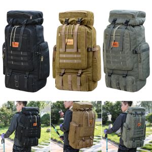 PACCHIO 80L TATTICAL TATTICAL VECCHIO STACK MILITARI OUTDOOR SPORT TATTICO CAMPING TROKKKING TROKKKING TROKKING SPACCATTO SPATTO OUTDOOR