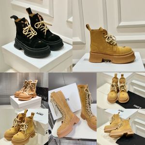 Designer Boots popular Trendy Women Short Booties Ankle Boot Luxury Soles Womens Party Heel size 35-40 Desert SMFK GAI