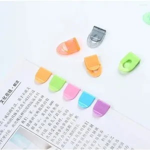 10/20pcs Creative Mini Color Paper Clips Office Supplies Supplies Multifuncional Clipe Bookmark Student