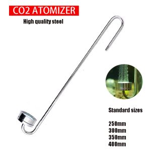 Aquariums AquariumAquatic plant growth 304 Stainless Steel Carbon Dioxide Atomizer System Diffusion Fish Tank Aquatic CO2 Atomizer7CM/40CM