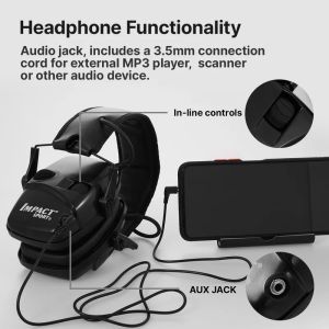 Protector Collapsible Original Tactical Electronic Shooting Earmuff Outdoor Sports Antinoise Headset Impact Sound Amplification Hearing