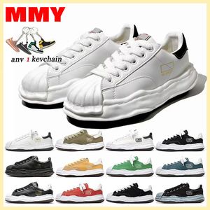 MMY Designer Sneakers Maison Mihara Yasuhiro Peterson OG Sole Low Cut Men Buty Buty swobodne czarne żółte zielone zielone butę płócien